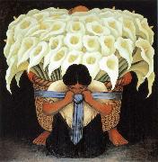 Diego Rivera Series of Flower china oil painting reproduction